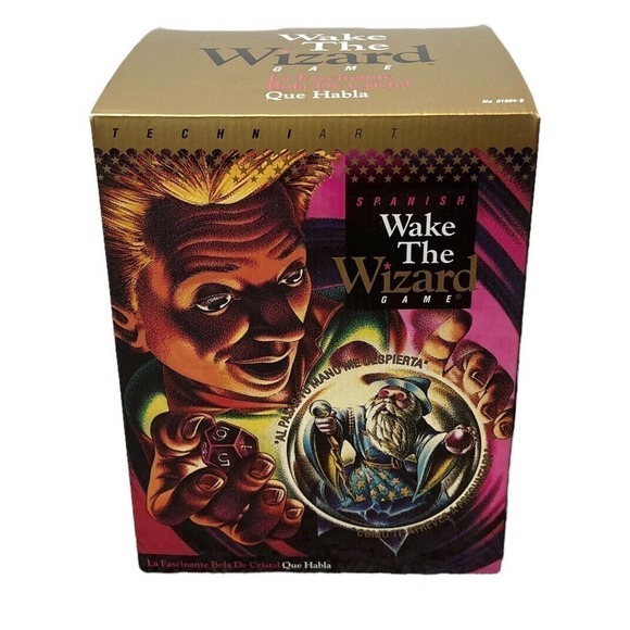 Wake The Wizard The Enchanted Talking Crystal Ball Game - New in Box - Spanish - Picture 1 of 11